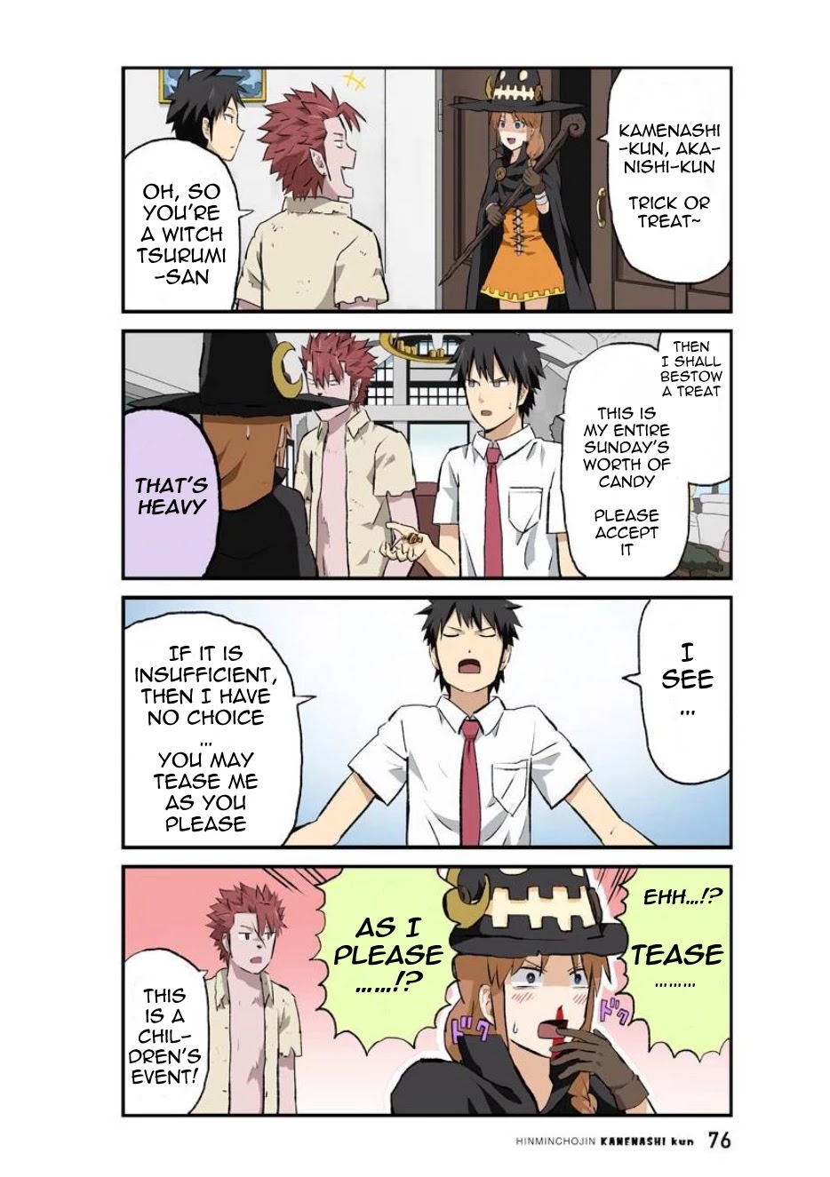 Hinmin Choujin Kanenashi-kun Chapter 32 page 5 - Chapter 32