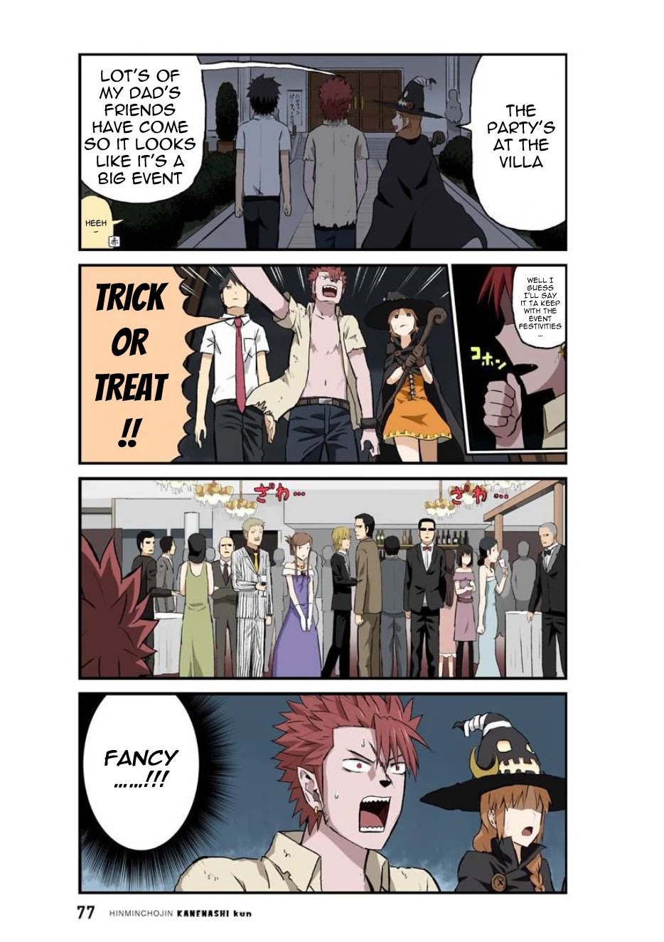 Hinmin Choujin Kanenashi-kun Chapter 32 page 6 - Chapter 32