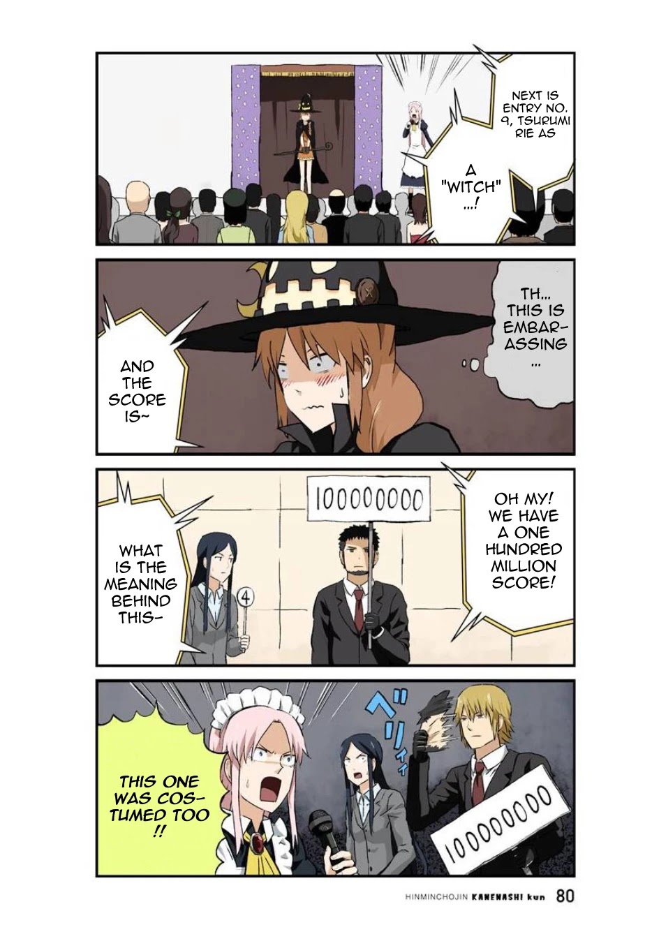 Hinmin Choujin Kanenashi-kun Chapter 32 page 9 - Chapter 32