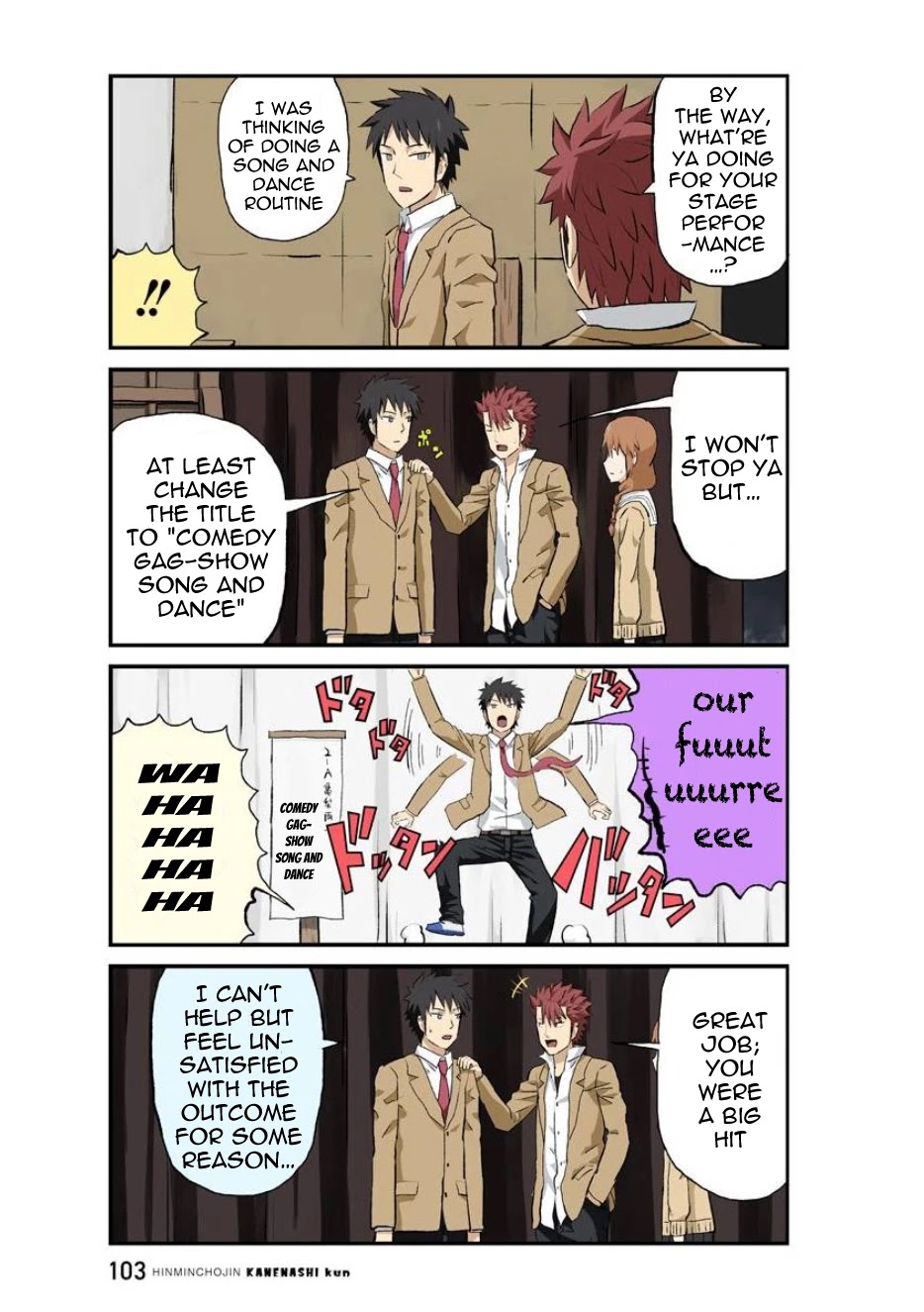 Hinmin Choujin Kanenashi-kun Chapter 34 page 10 - Chapter 34