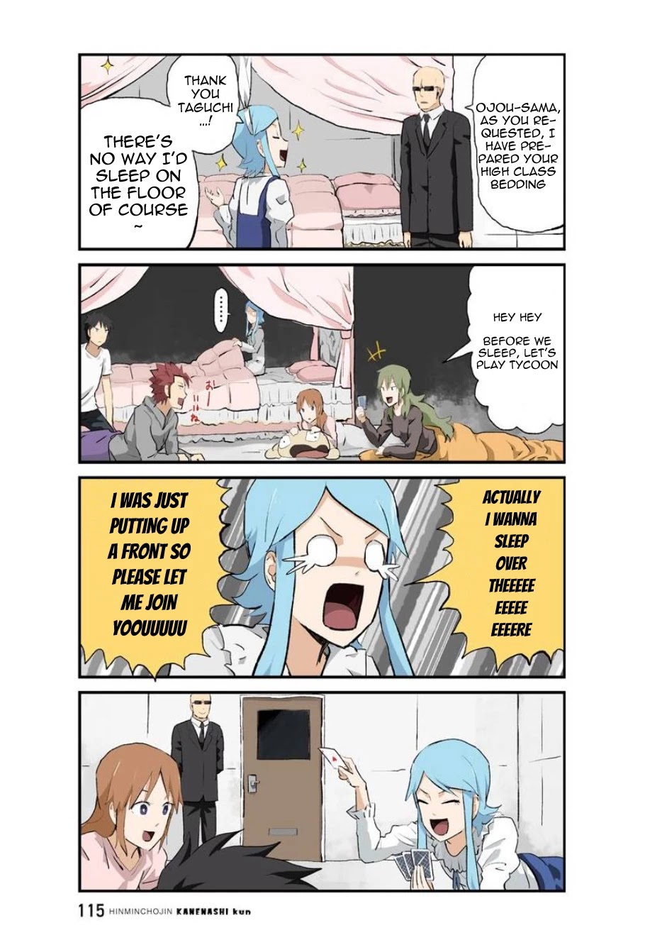 Hinmin Choujin Kanenashi-kun Chapter 35 page 11 - Chapter 35