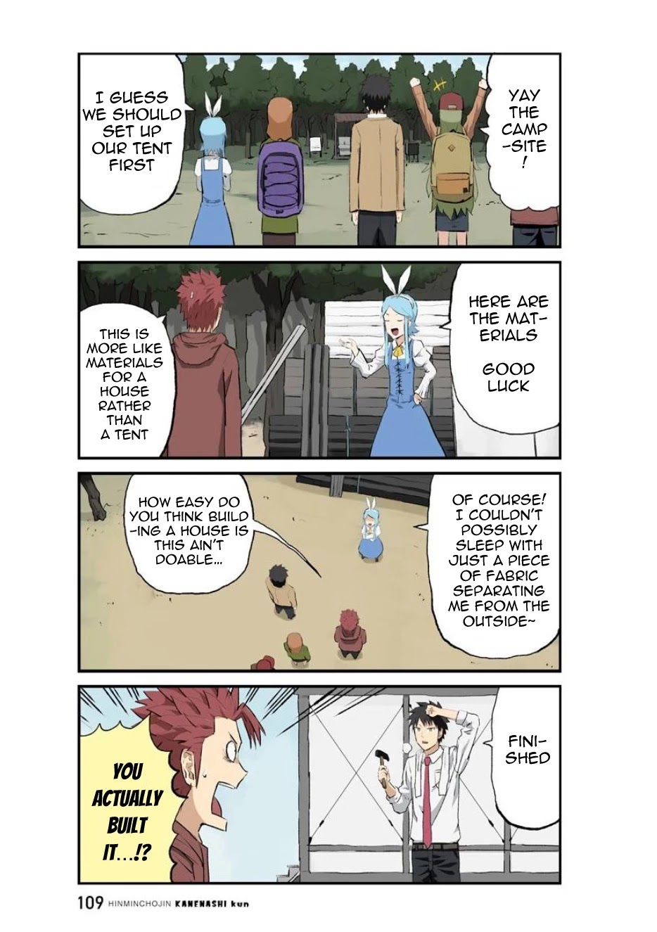 Hinmin Choujin Kanenashi-kun Chapter 35 page 5 - Chapter 35