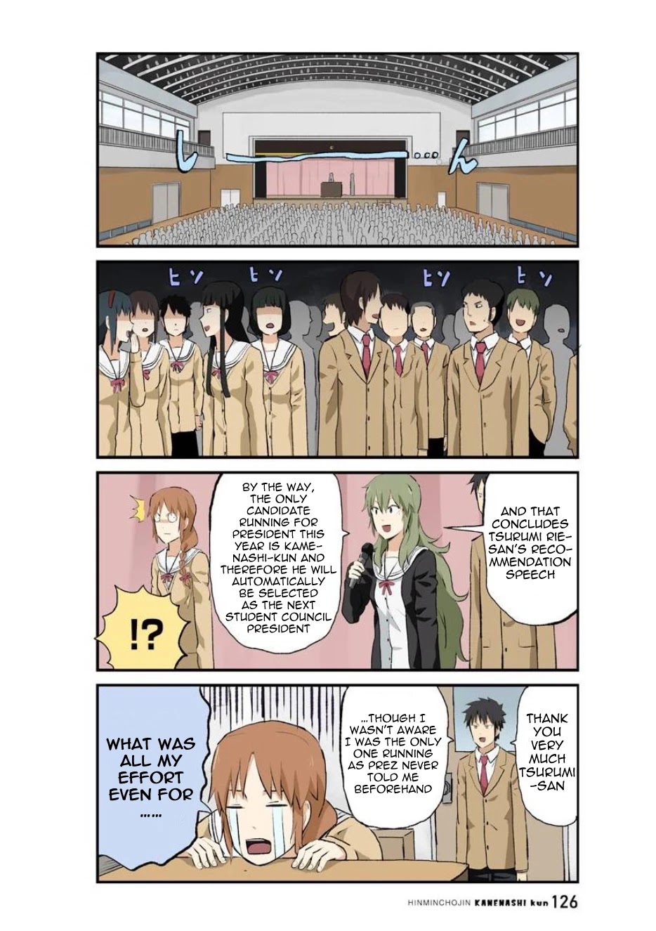 Hinmin Choujin Kanenashi-kun Chapter 36 page 11 - Chapter 36
