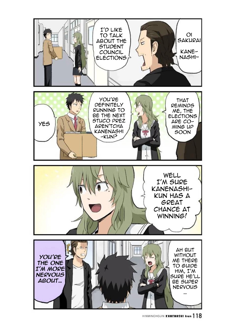 Hinmin Choujin Kanenashi-kun Chapter 36 page 3 - Chapter 36