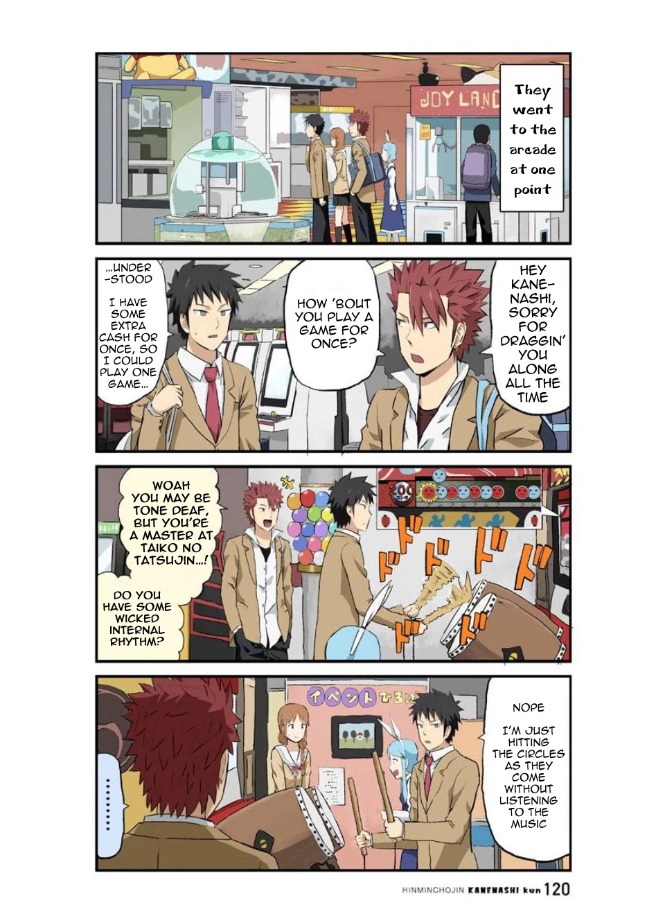Hinmin Choujin Kanenashi-kun Chapter 36 page 5 - Chapter 36