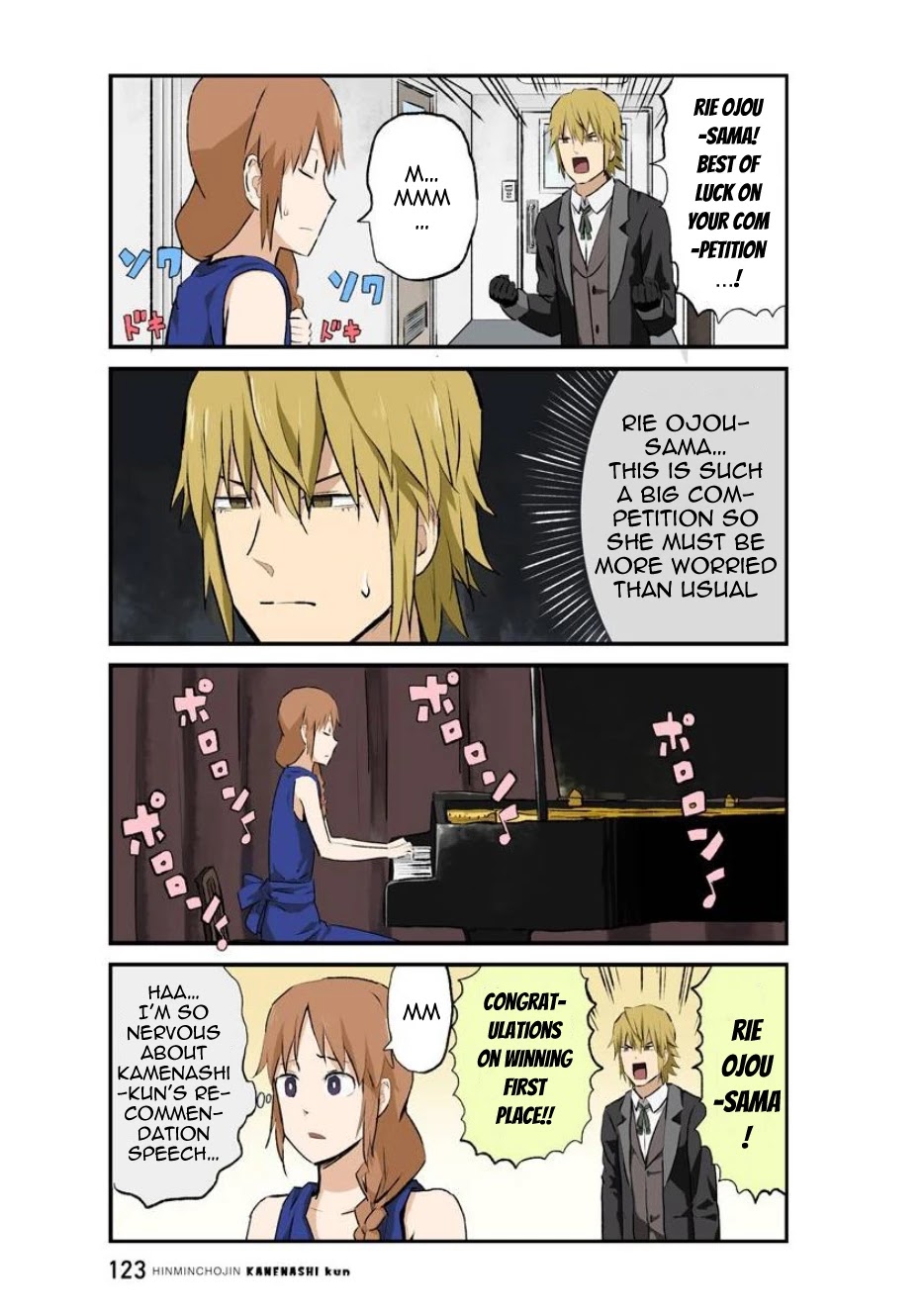 Hinmin Choujin Kanenashi-kun Chapter 36 page 8 - Chapter 36