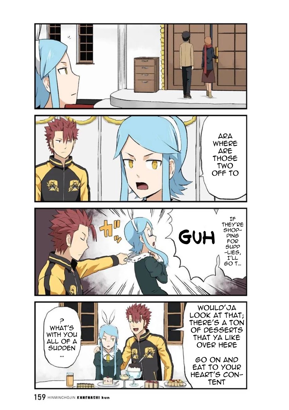 Hinmin Choujin Kanenashi-kun Chapter 39 page 11 - Chapter 39