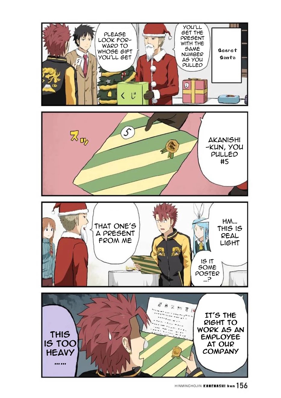 Hinmin Choujin Kanenashi-kun Chapter 39 page 8 - Chapter 39