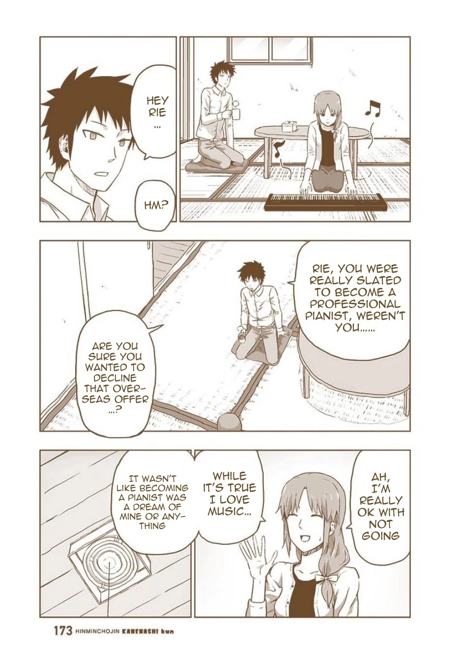 Hinmin Choujin Kanenashi-kun Chapter 40 page 14 - Chapter 40 [END]