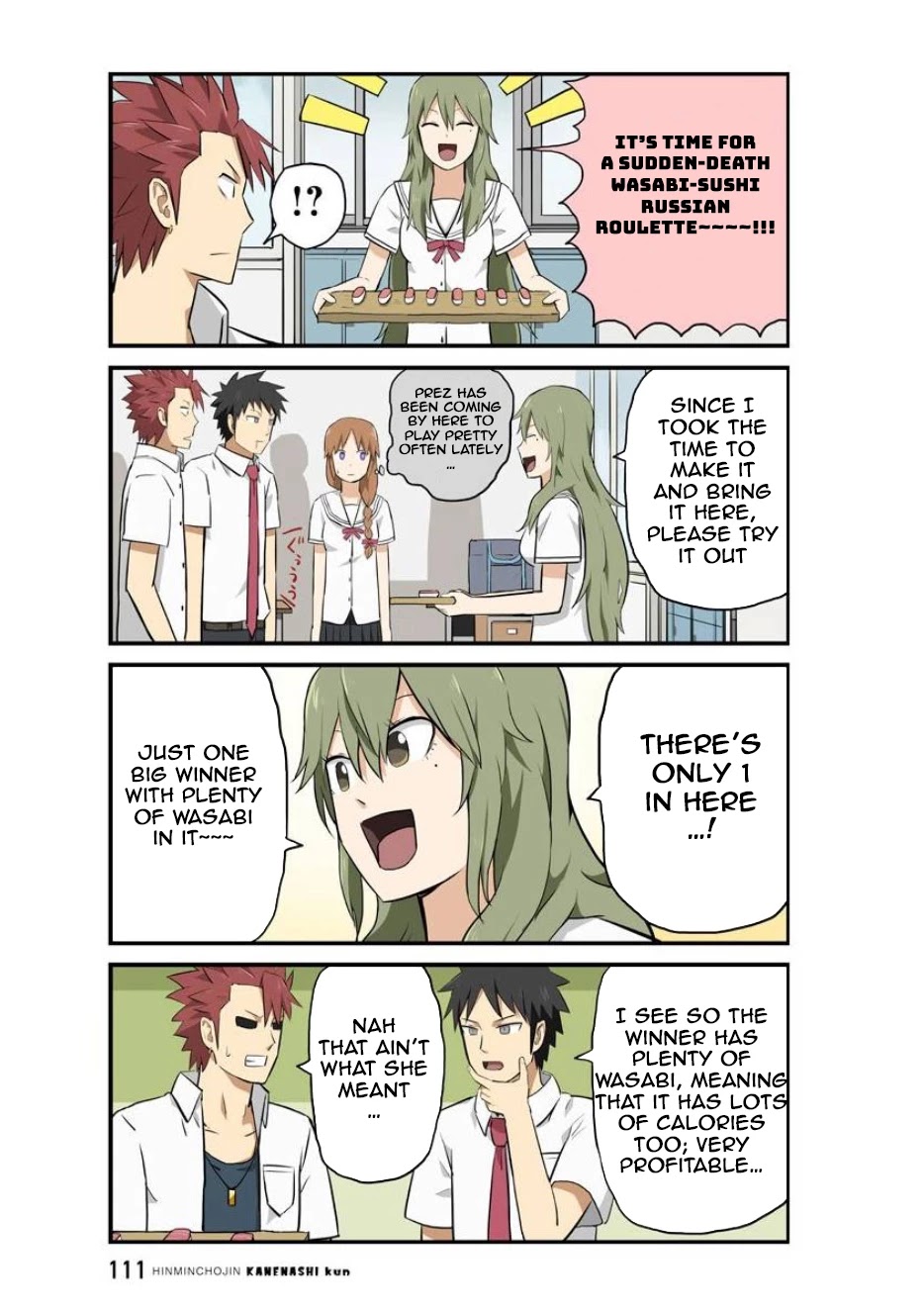 Hinmin Choujin Kanenashi-kun Chapter 9 page 6 - Chapter 9