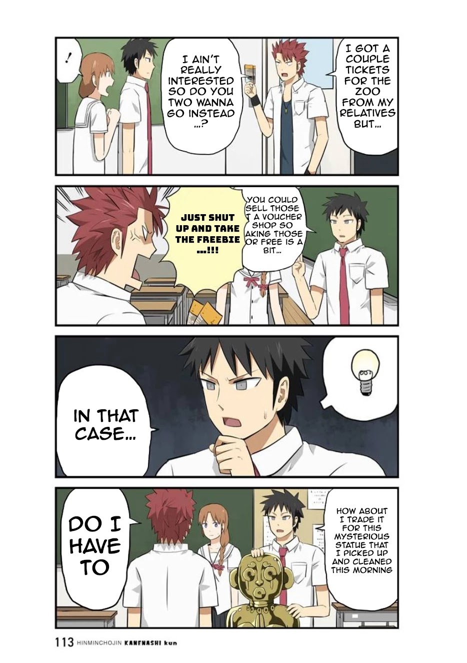 Hinmin Choujin Kanenashi-kun Chapter 9 page 8 - Chapter 9