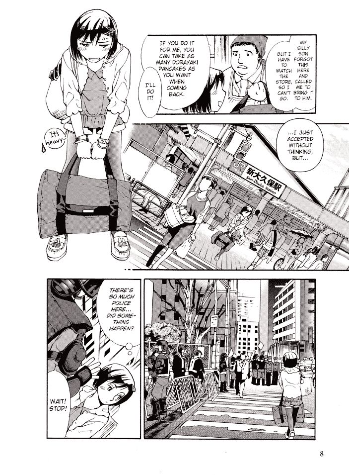 Hinomaru Gaisen Otome Chapter 1 page 10 - Chapter 1 : Demonstrating!? Screw this!