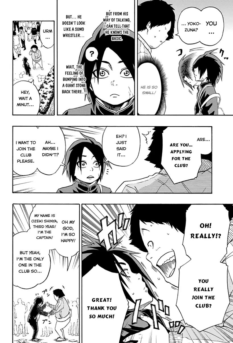 Hinomaru Zumou Chapter 1 page 13 - Chapter 1: Ushio Hinomaru