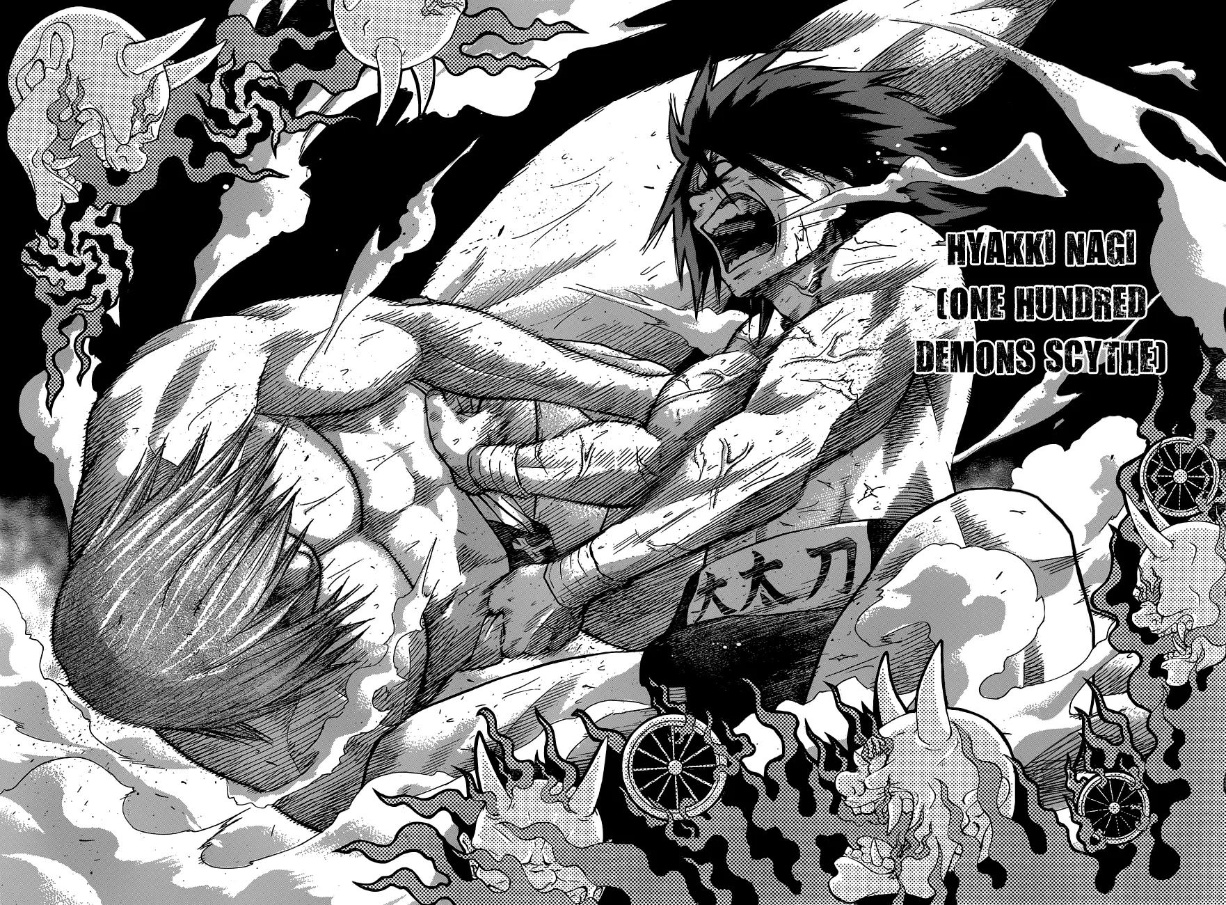 Hinomaru Zumou Chapter 10 page 15 - Chapter 10: Onimaru Kunitsuna and Mikazuki Munechika 3
