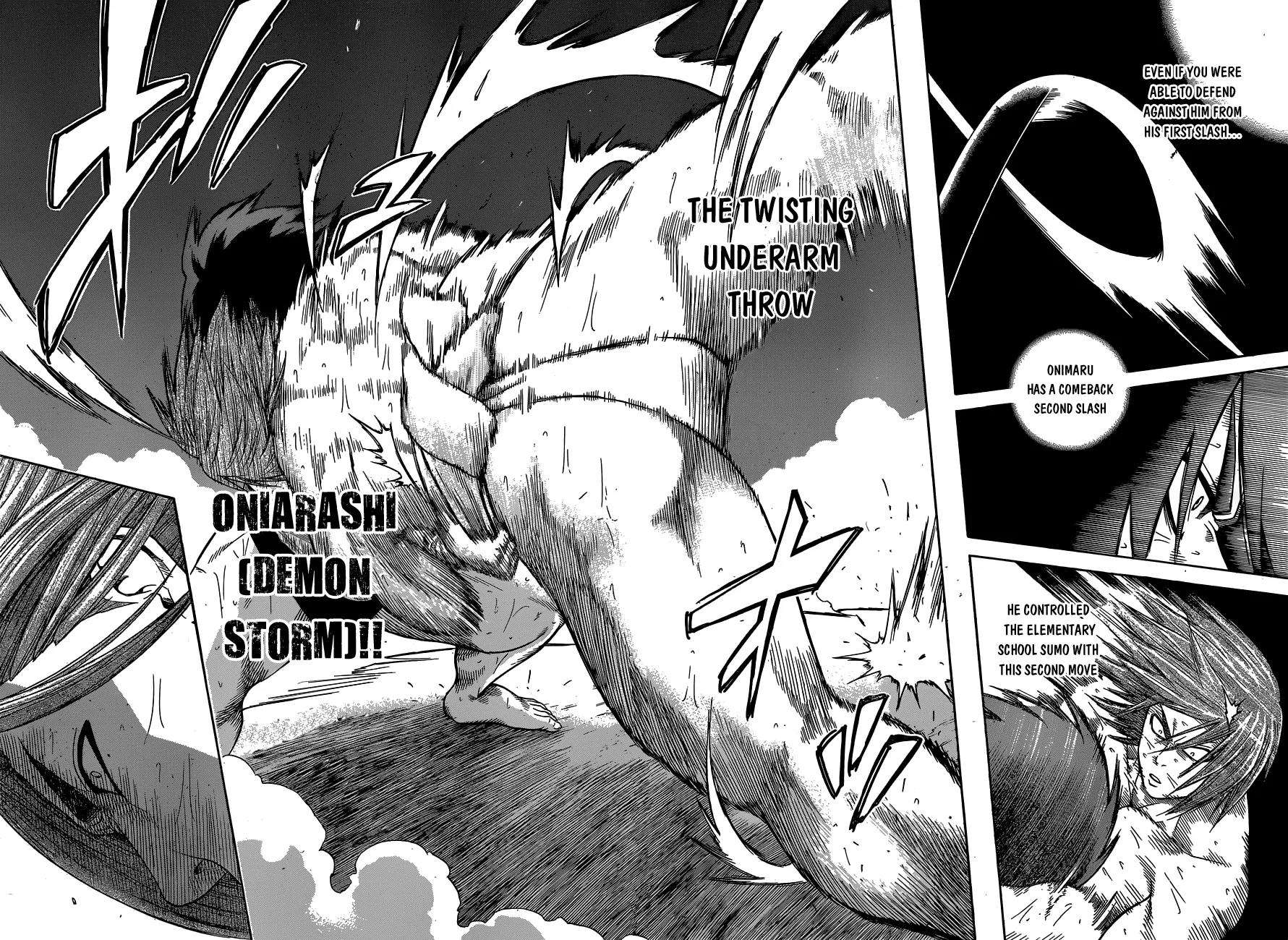 Hinomaru Zumou Chapter 10 page 6 - Chapter 10: Onimaru Kunitsuna and Mikazuki Munechika 3