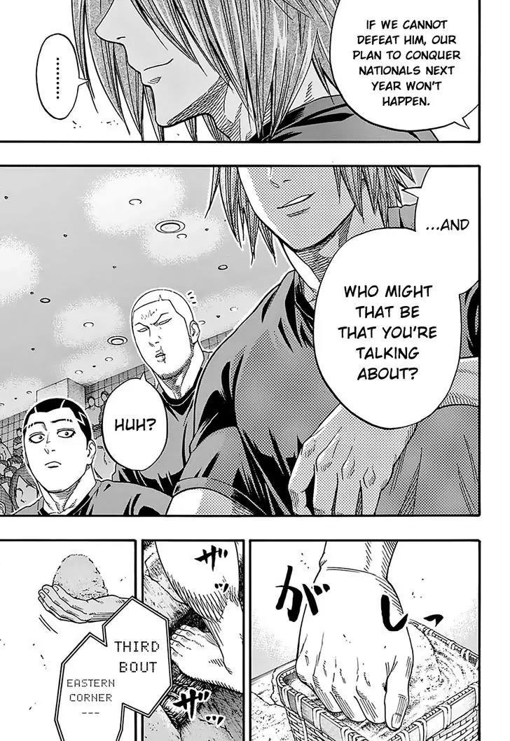 Hinomaru Zumou Chapter 101 page 15 - Chapter 101: Who Do You Mean?