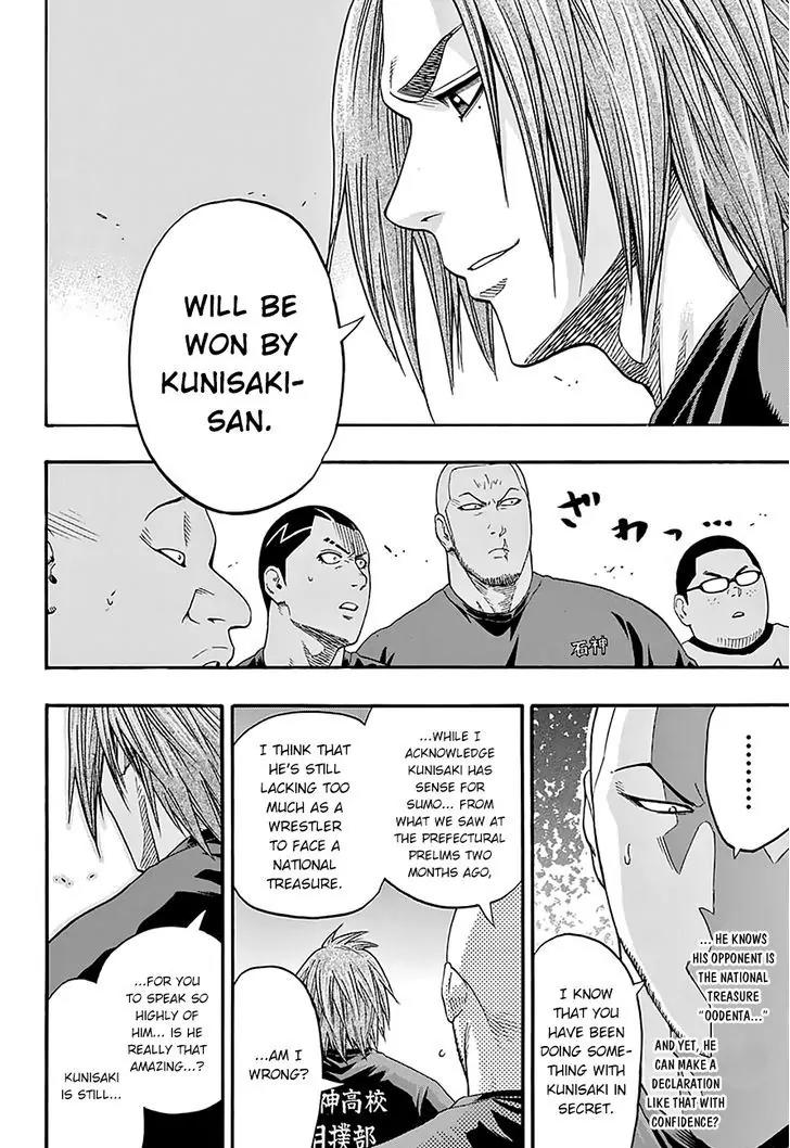 Hinomaru Zumou Chapter 101 page 18 - Chapter 101: Who Do You Mean?