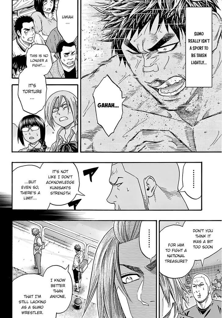 Hinomaru Zumou Chapter 102 page 13 - Chapter 102: Oodenta Mitsuyo Vs Kunisaki Chihiro