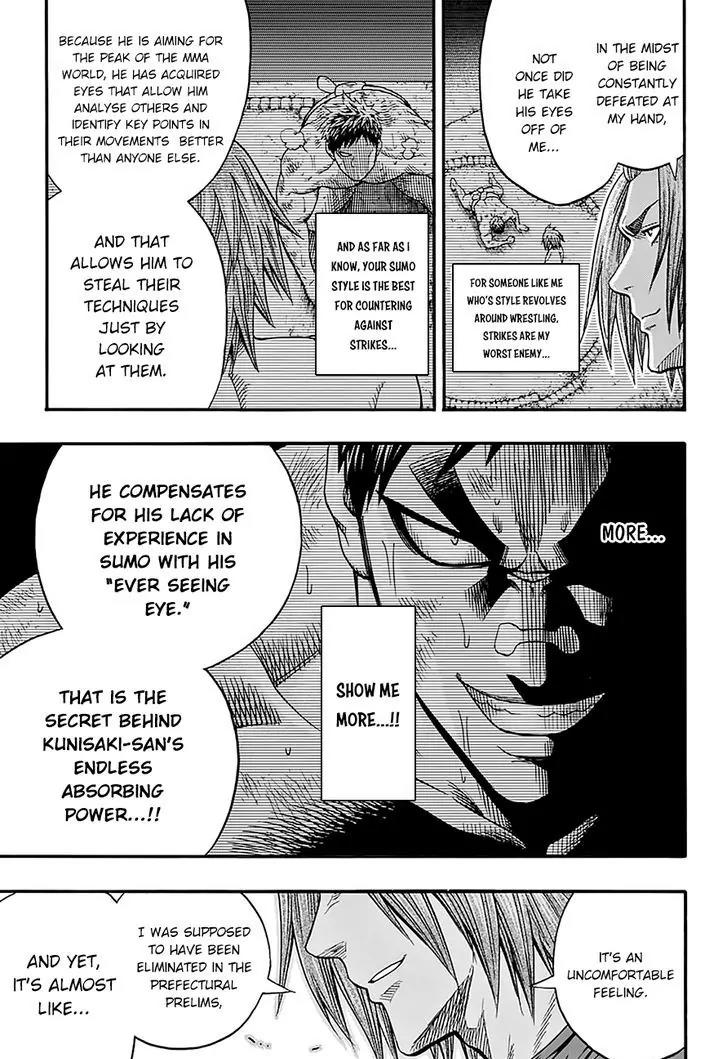 Hinomaru Zumou Chapter 102 page 18 - Chapter 102: Oodenta Mitsuyo Vs Kunisaki Chihiro