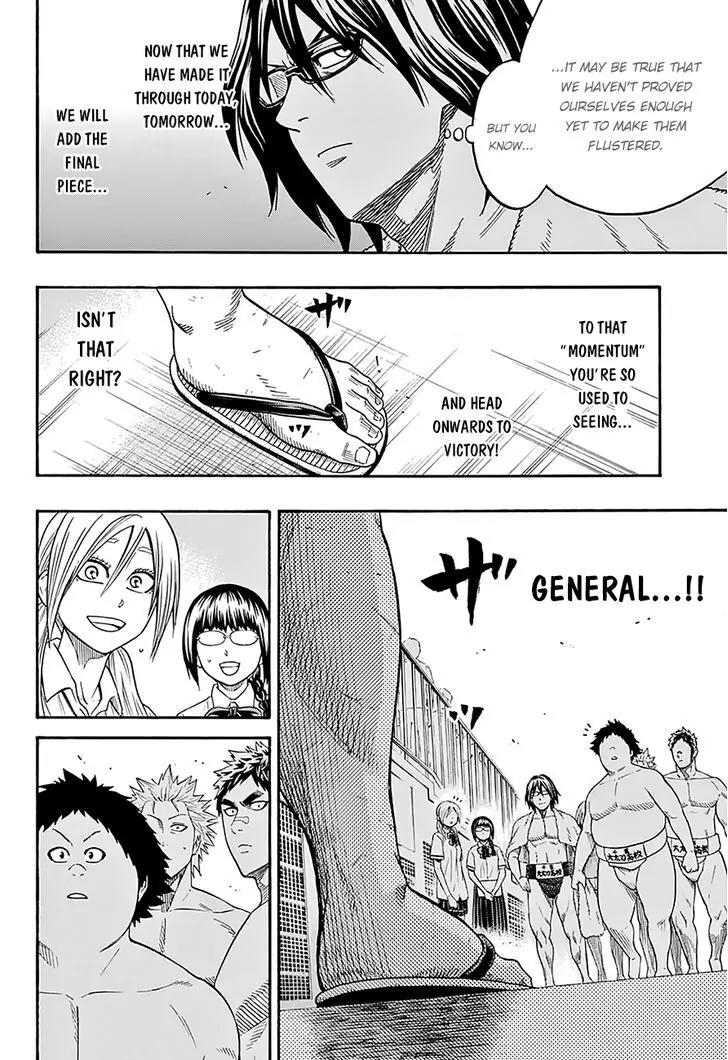 Hinomaru Zumou Chapter 105 page 16 - Chapter 105: The End of The First Day