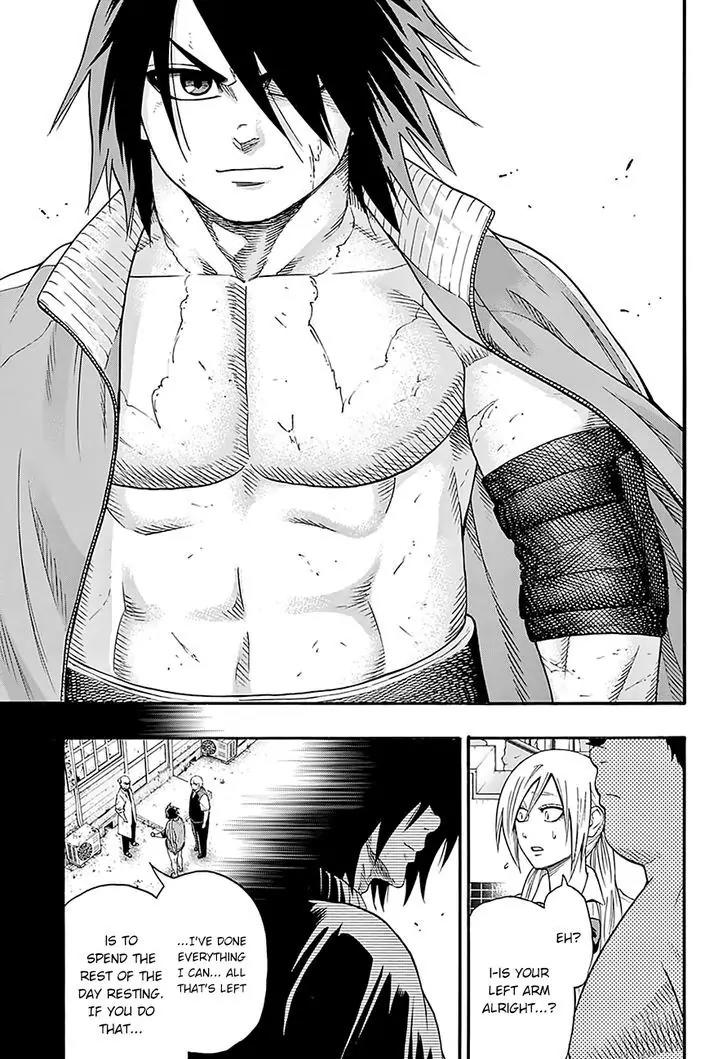 Hinomaru Zumou Chapter 105 page 17 - Chapter 105: The End of The First Day