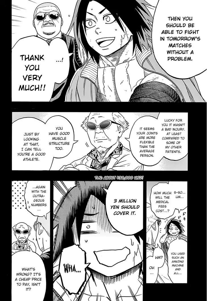 Hinomaru Zumou Chapter 105 page 18 - Chapter 105: The End of The First Day