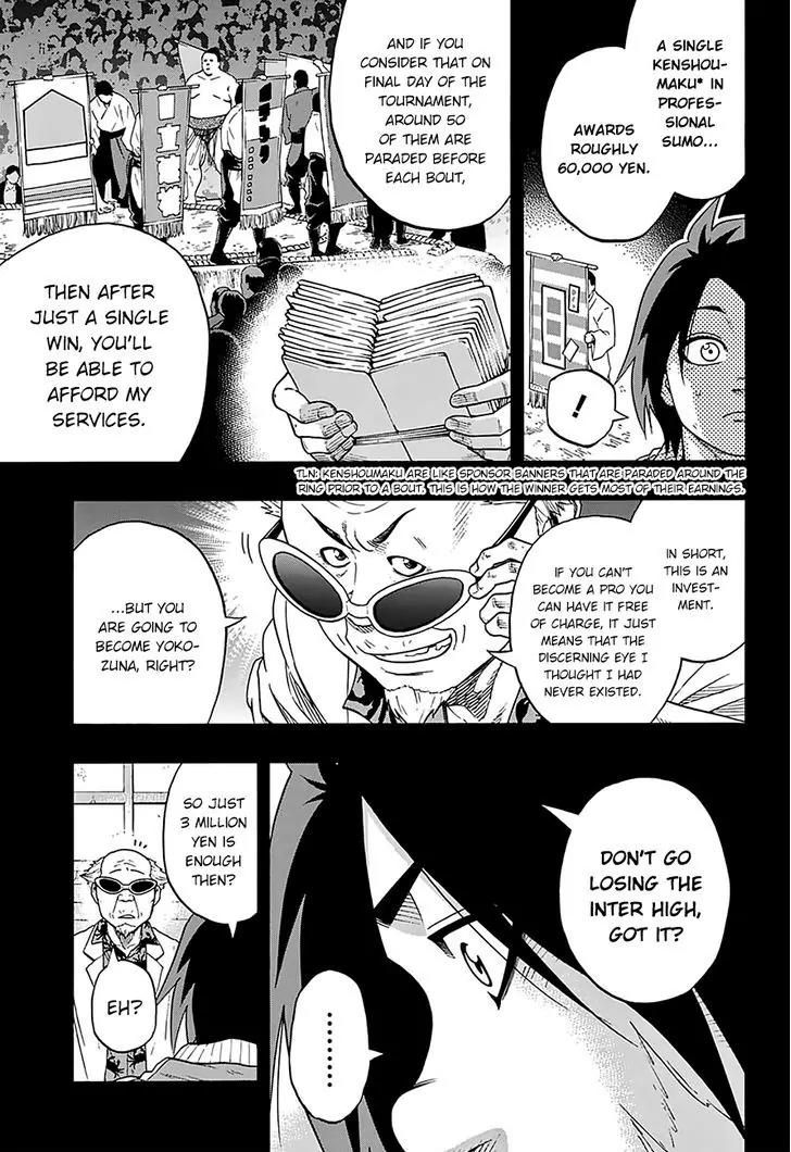 Hinomaru Zumou Chapter 105 page 19 - Chapter 105: The End of The First Day