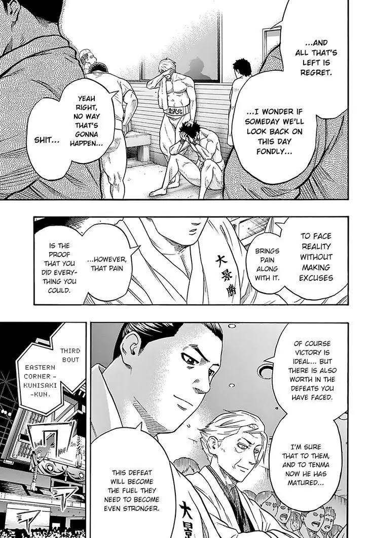 Hinomaru Zumou Chapter 105 page 9 - Chapter 105: The End of The First Day