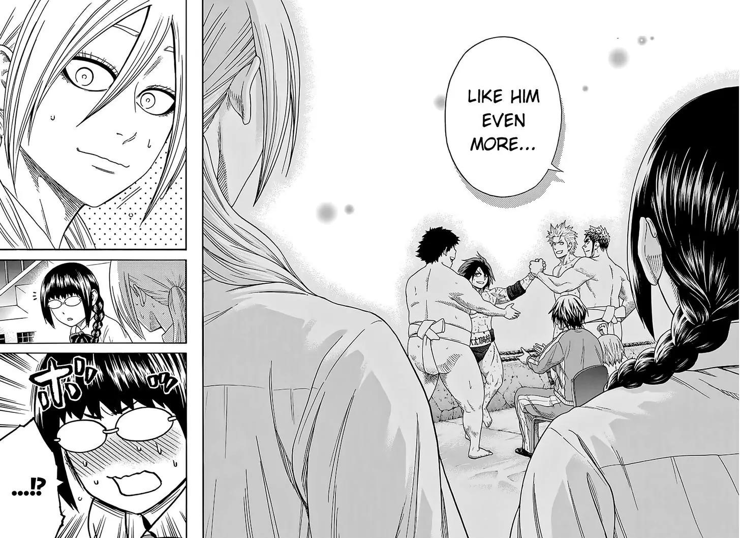 Hinomaru Zumou Chapter 106 page 17 - Chapter 106: Hori Chizuko's Story