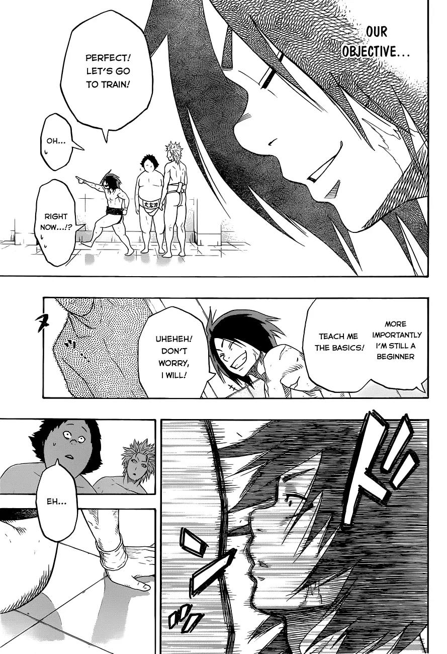 Hinomaru Zumou Chapter 11 page 19 - Chapter 11: The Road to Become the Best in Japan...