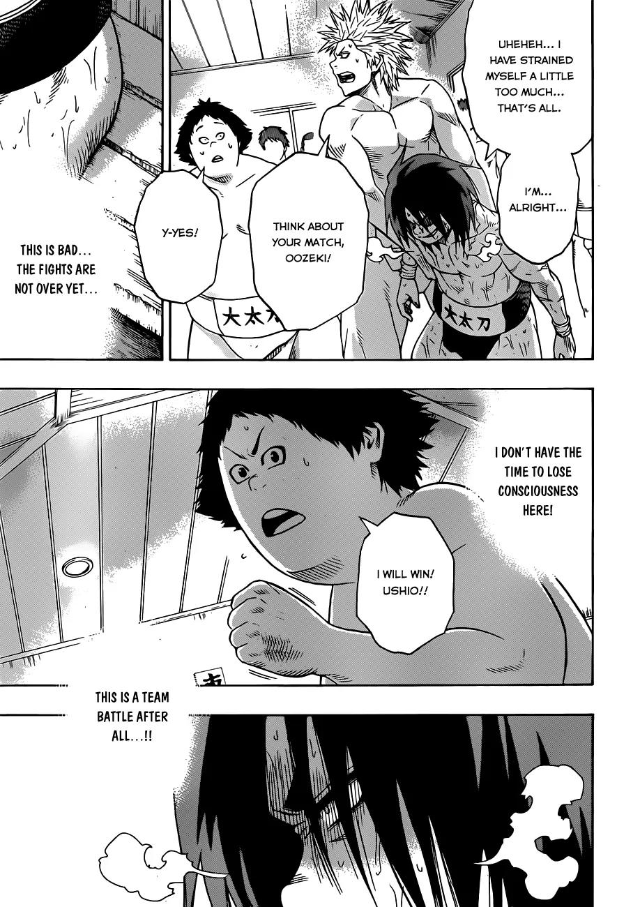 Hinomaru Zumou Chapter 11 page 9 - Chapter 11: The Road to Become the Best in Japan...