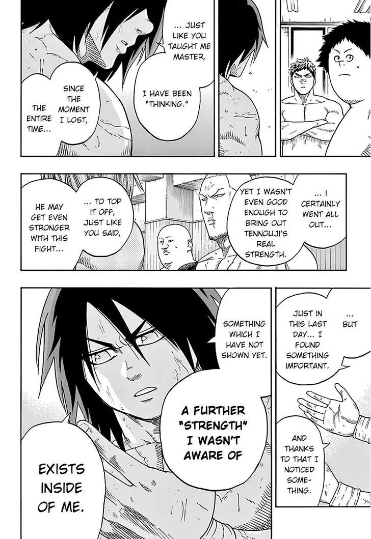 Hinomaru Zumou Chapter 110 page 16 - Chapter 110: Doujikiri Yasutsuna Vs Kusanagi no Tsurugi