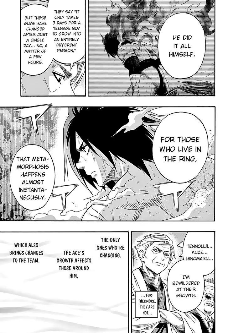 Hinomaru Zumou Chapter 114 page 16 - Chapter 114 : The Inter High's Third Day
