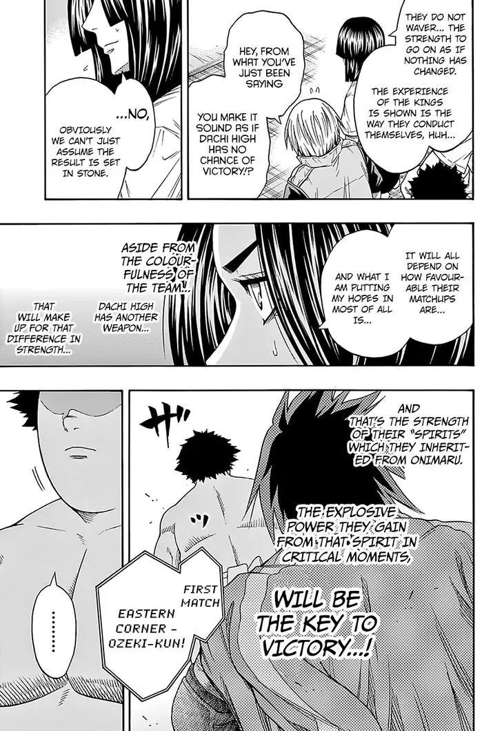 Hinomaru Zumou Chapter 115 page 8 - Chapter 115: Like a Clockwork