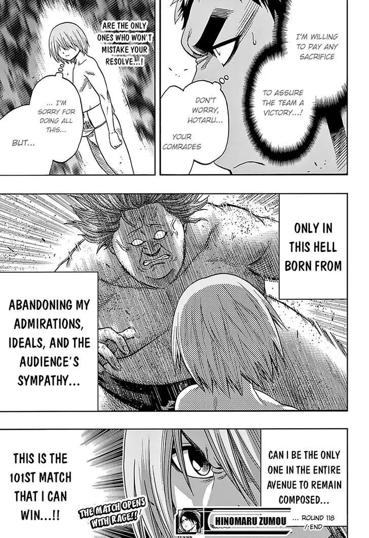 Hinomaru Zumou Chapter 118 page 20 - Chapter 118: My Method For Victory