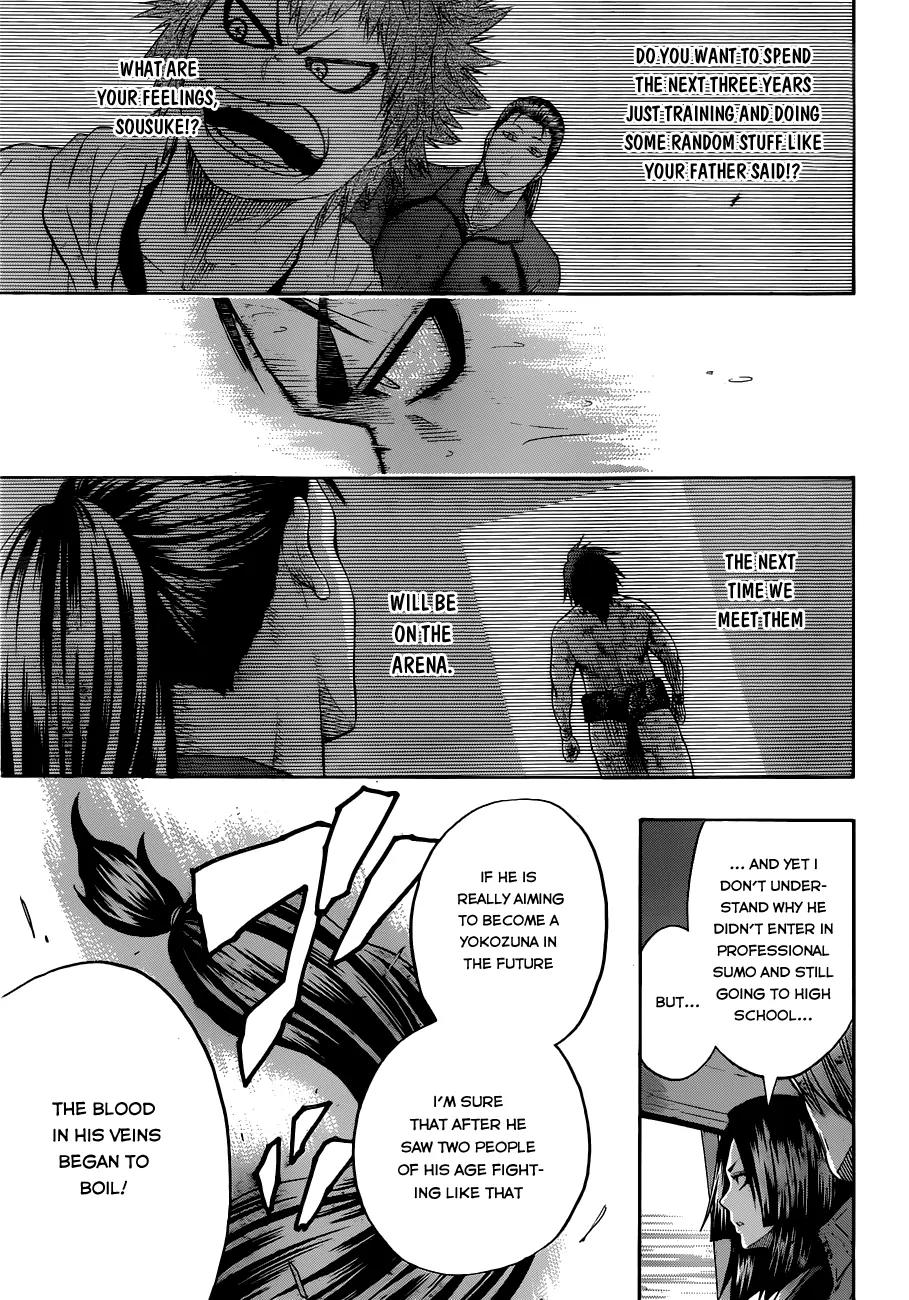 Hinomaru Zumou Chapter 12 page 17 - Chapter 12: The Legitimate Successor