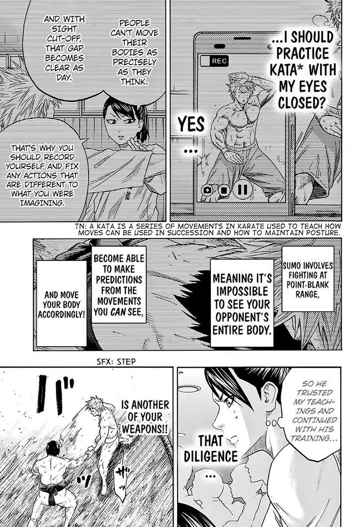 Hinomaru Zumou Chapter 125 page 14 - Chapter 125: An Instant