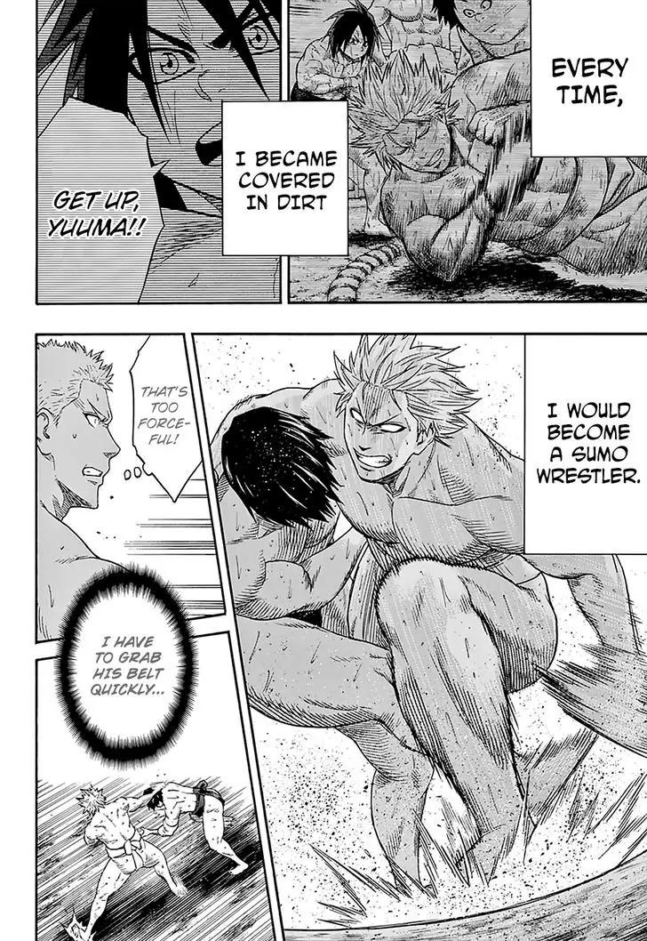 Hinomaru Zumou Chapter 126 page 7 - Chapter 126: Kind towards others, but towards himself...