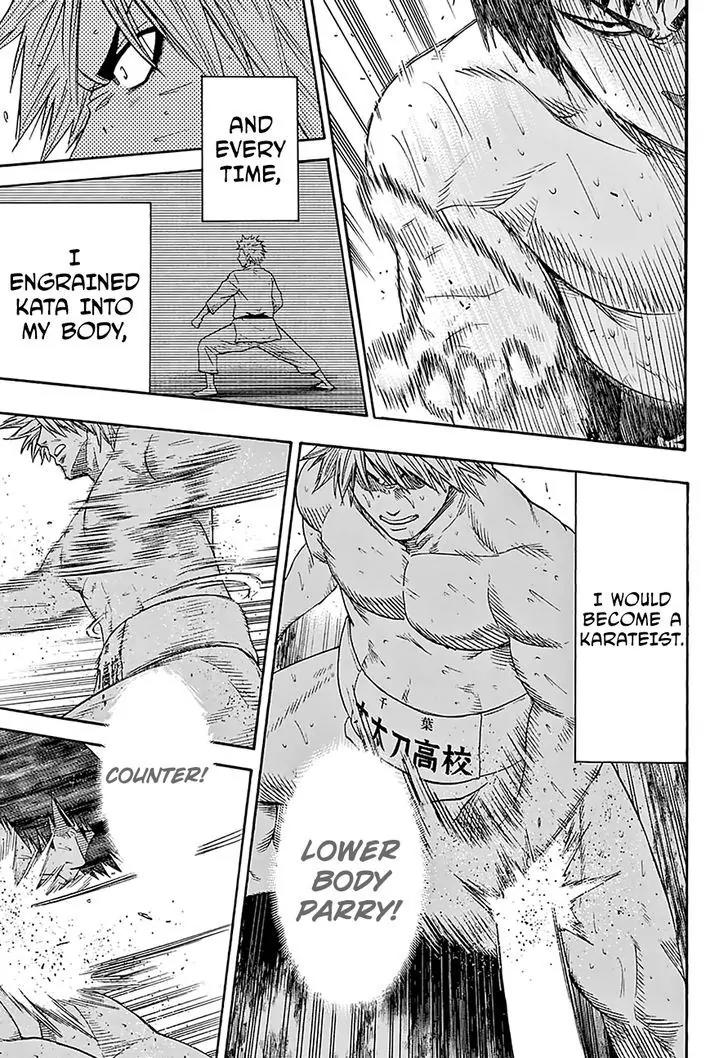 Hinomaru Zumou Chapter 126 page 8 - Chapter 126: Kind towards others, but towards himself...