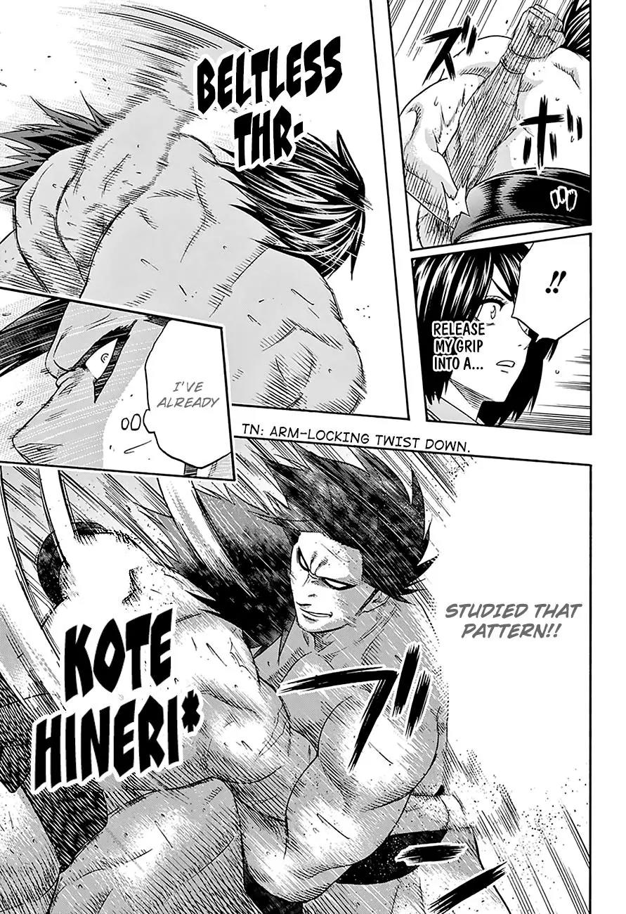 Hinomaru Zumou Chapter 128 page 12 - Chapter 128: Onimaru Kunitsuna vs Doujikiri Yasutsuna, take two 2