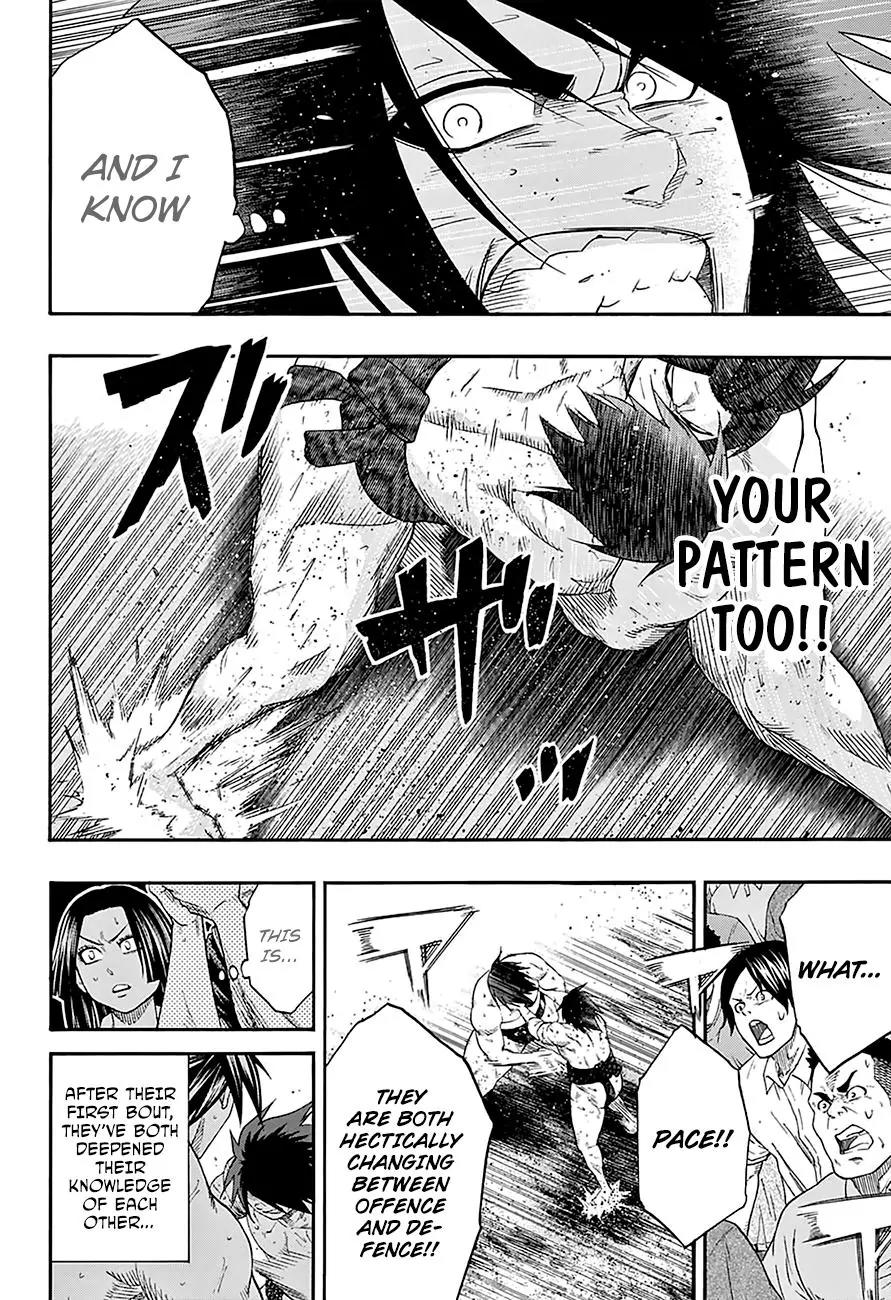 Hinomaru Zumou Chapter 128 page 13 - Chapter 128: Onimaru Kunitsuna vs Doujikiri Yasutsuna, take two 2