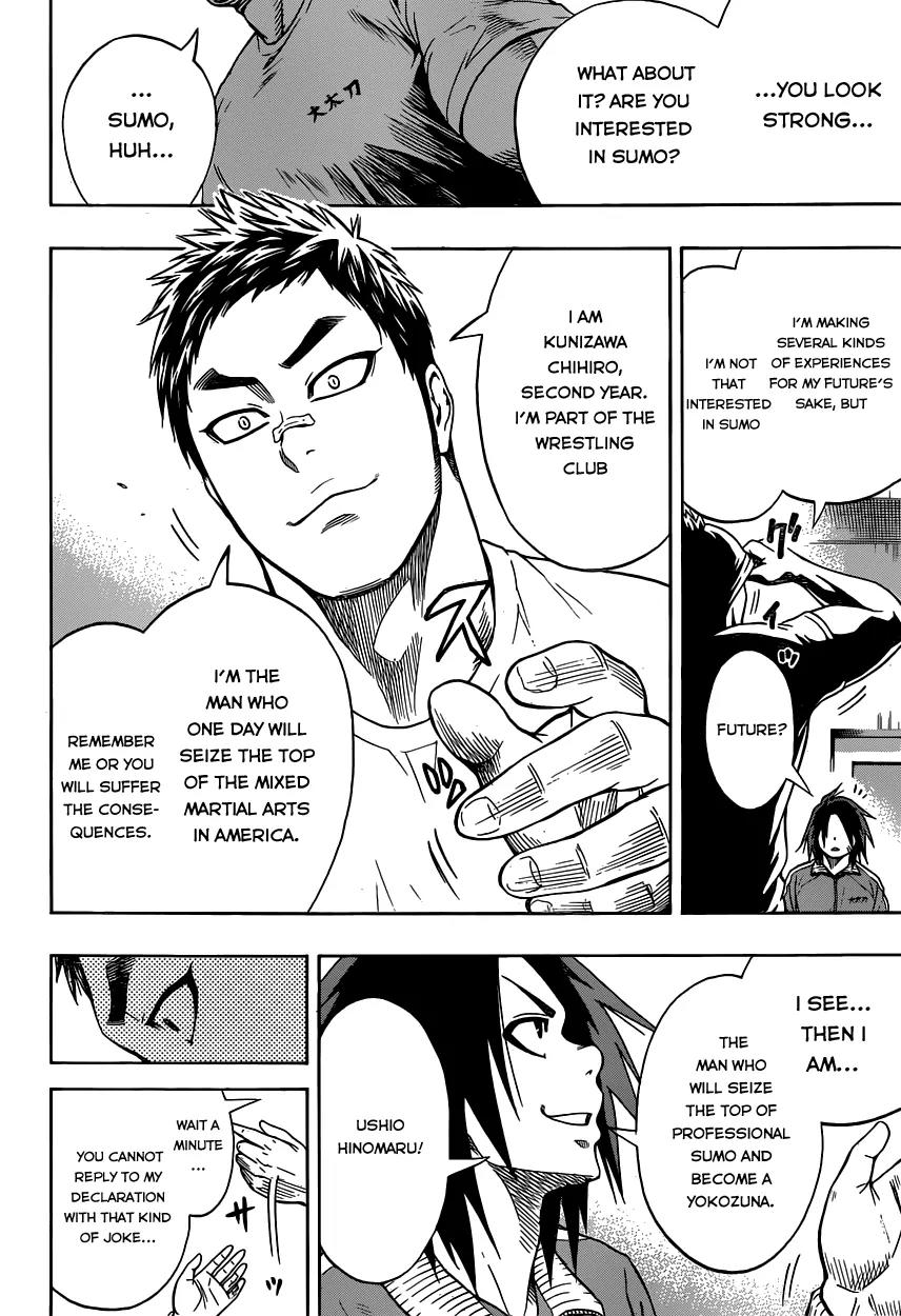 Hinomaru Zumou Chapter 13 page 11 - Chapter 13: The Yokozuna and The Champion