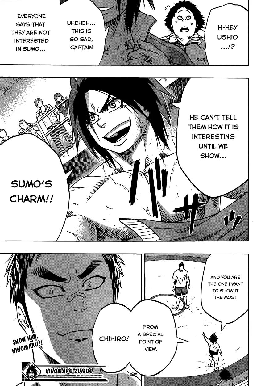 Hinomaru Zumou Chapter 13 page 19 - Chapter 13: The Yokozuna and The Champion