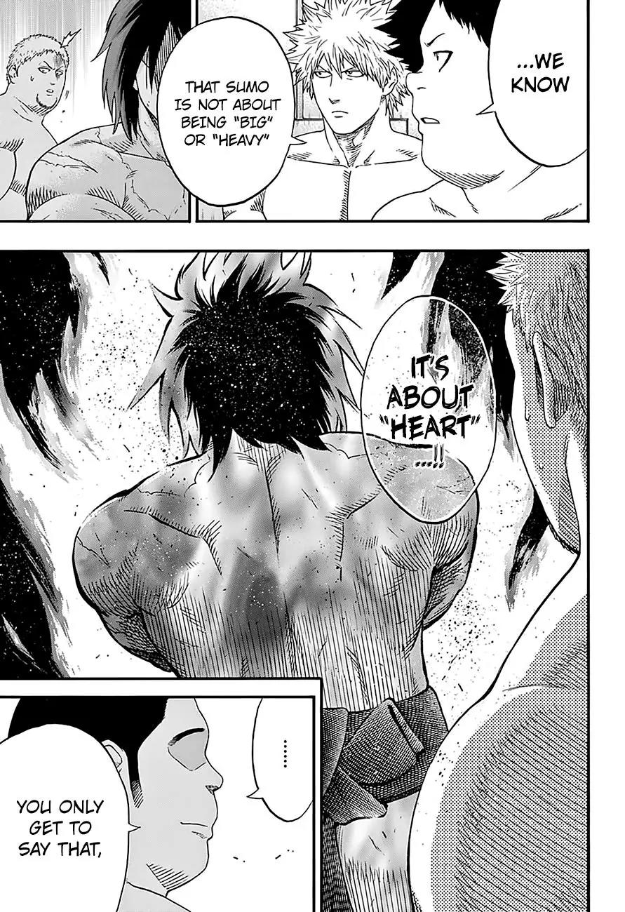 Hinomaru Zumou Chapter 133 page 14 - Chapter 133: The Square Off