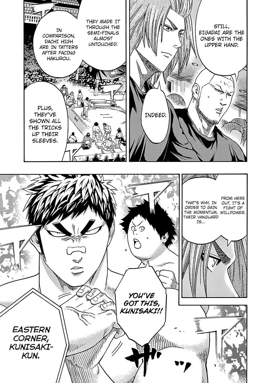 Hinomaru Zumou Chapter 134 page 10 - Chapter 134: Idiot and Idiot