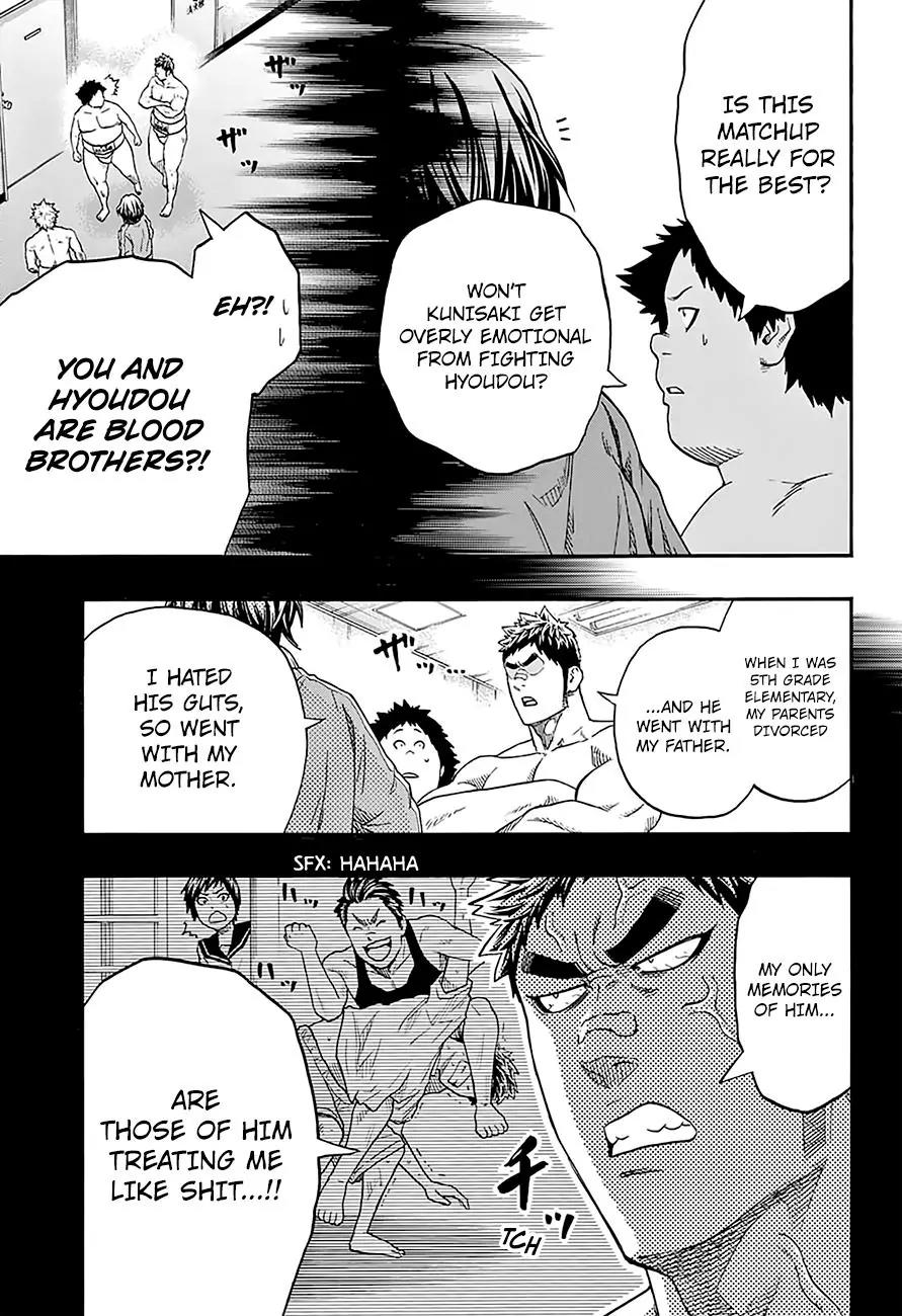 Hinomaru Zumou Chapter 134 page 12 - Chapter 134: Idiot and Idiot