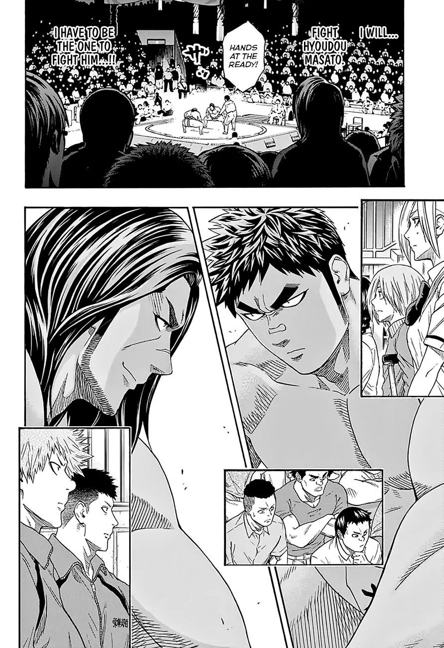Hinomaru Zumou Chapter 134 page 13 - Chapter 134: Idiot and Idiot