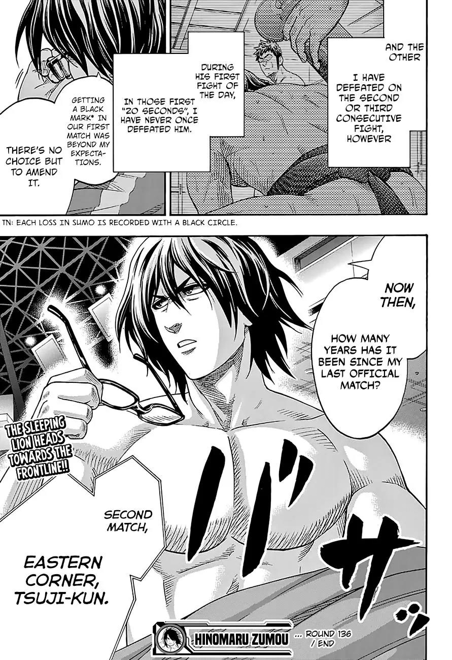 Hinomaru Zumou Chapter 136 page 17 - Chapter 136: Idiot and Idiot 3