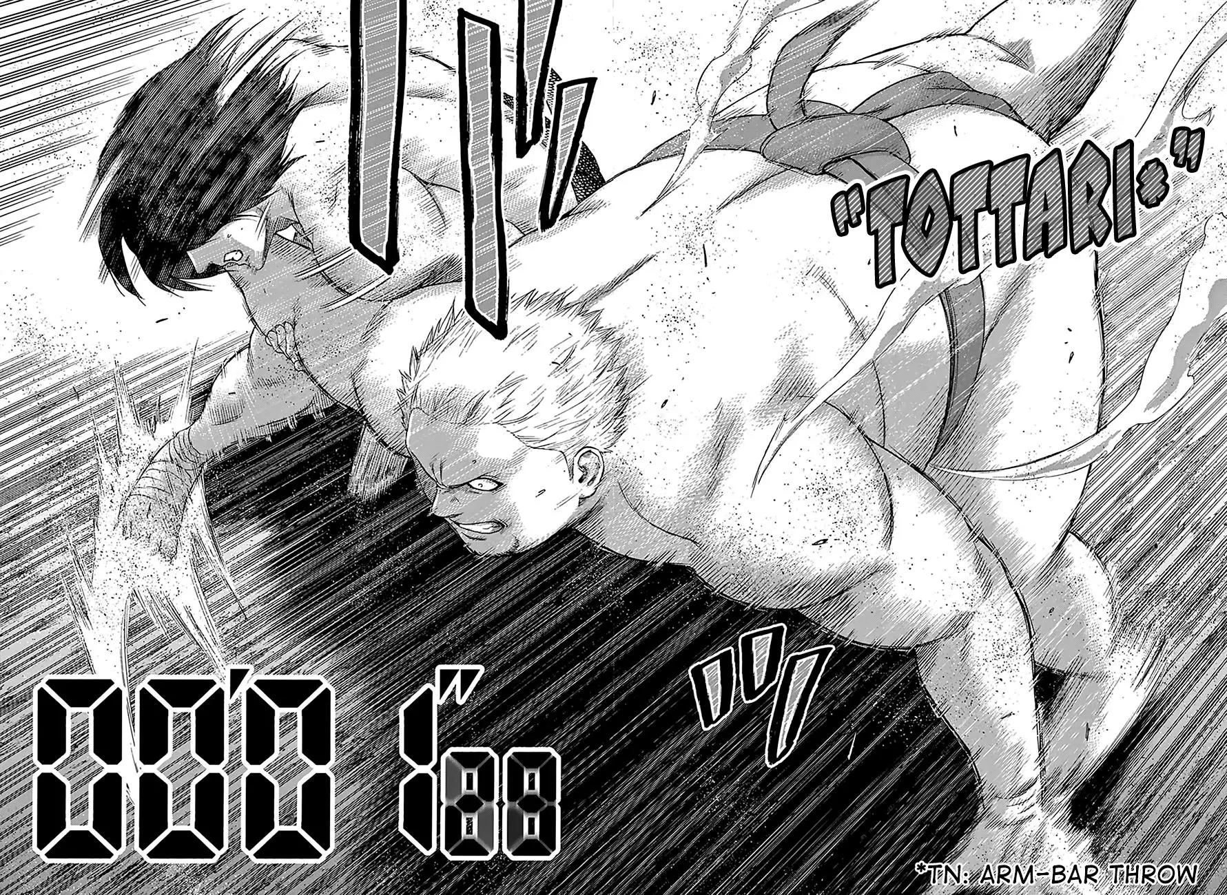 Hinomaru Zumou Chapter 137 page 18 - Chapter 137: An Exception