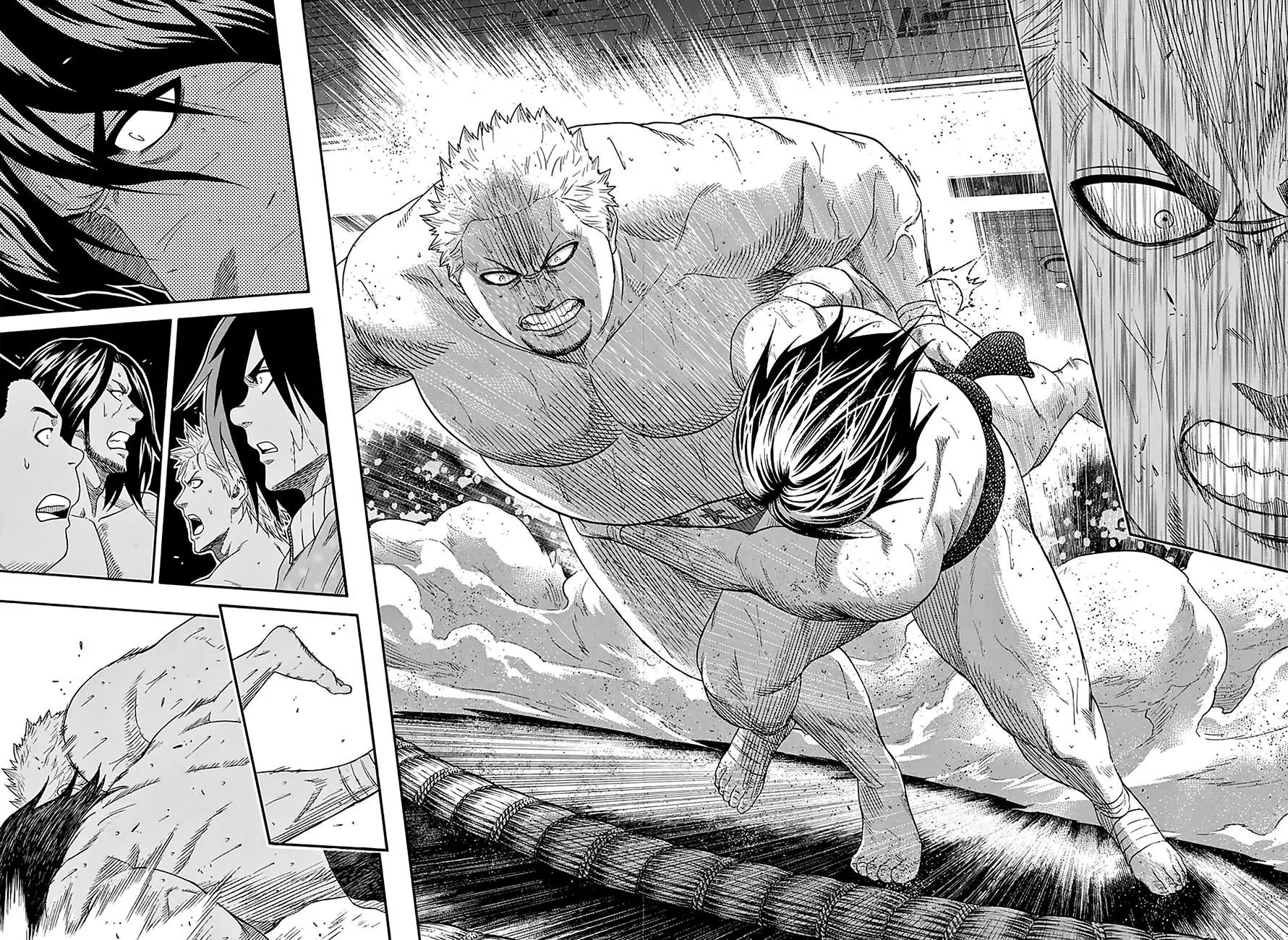 Hinomaru Zumou Chapter 138 page 15 - Chapter 138: Physical Limit